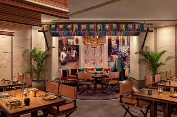 Cafe dengan sentuhan etnik dan budaya khas suatu daerah